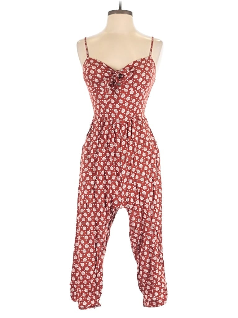Pre-owned Auw Jumpsuit In Red