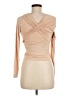 DAZY Tan Long Sleeve Top Size M - photo 2