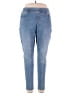 Lane Bryant Solid Blue Jeans Size 20 - photo 1