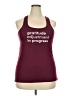 Assorted Brands Burgundy Active Tank Size XXL - photo 1