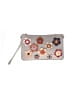 Urban Expressions Floral Gray Wristlet One size - photo 1