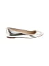 J.Crew 100% Leather Silver Flats Size 7 - photo 1