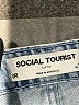 Social Tourist Hearts Blue Jeans Size 0R - photo 7
