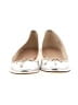 J.Crew 100% Leather Silver Flats Size 7 - photo 2