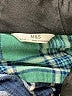 M&S Plaid Blue Jacket Size 8 - 9 - photo 3