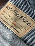 We the Free Stripes Blue Denim Jacket Size XL - photo 6