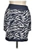Leith Animal Print Blue Casual Skirt Size M - photo 1