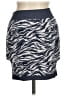 Leith Animal Print Blue Casual Skirt Size M - photo 2