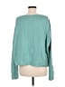Eileen Fisher 100% Organic Cotton Teal Pullover Sweater Size M - photo 2