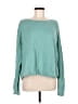 Eileen Fisher 100% Organic Cotton Teal Pullover Sweater Size M - photo 1