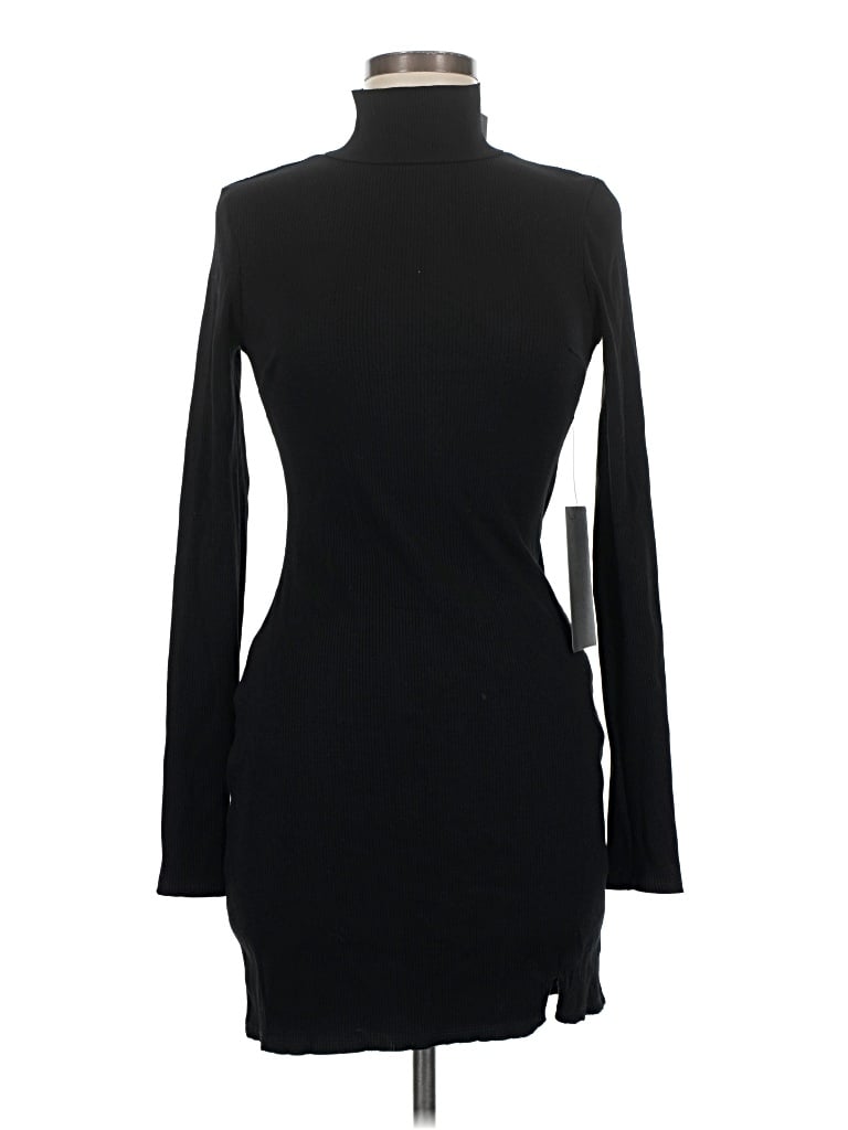 Pre-owned Lulus Casual Dress In Black