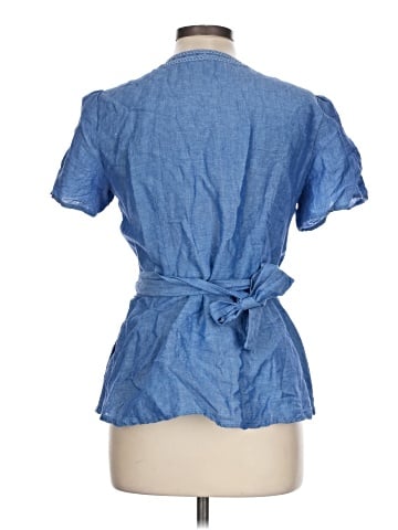 Ann Taylor Short Sleeve Blouse (view 2)