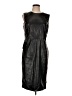 Halston 100% Polyurethane Black Cocktail Dress Size 12 - photo 1