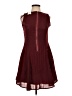 Bebop 100% Polyester Burgundy Cocktail Dress Size S - photo 1