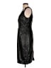 Halston 100% Polyurethane Black Cocktail Dress Size 12 - photo 5