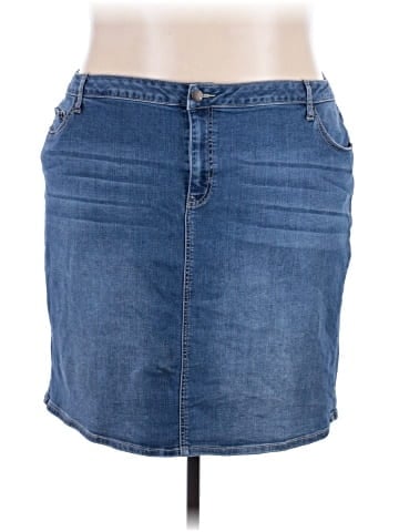 Westport Denim Skirt (view 1)