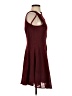 Bebop 100% Polyester Burgundy Cocktail Dress Size S - photo 4