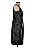Halston 100% Polyurethane Black Cocktail Dress Size 12 - photo 4