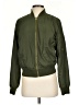 a.n.a. A New Approach 100% Polyester Solid Green Jacket Size S - photo 1