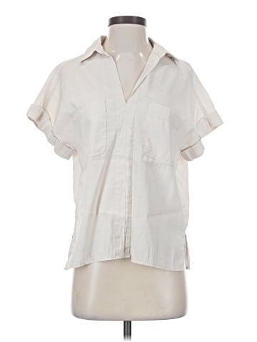 Max Studio Short Sleeve Blouse (view 1)