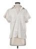 Max Studio Ivory Short Sleeve Blouse Size S - photo 1