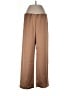 MNG Solid Brown Casual Pants Size L - photo 1