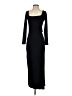 Express Solid Black Casual Dress Size XS - photo 1
