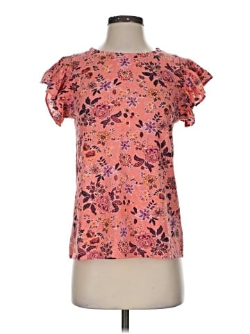 Ann Taylor LOFT Short Sleeve T-Shirt (view 1)