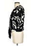Nine West 100% Polyester Black Short Sleeve Blouse Size S - photo 5