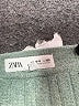 Zara Solid Green Skirt Size 8 - 9 - photo 3