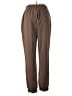 Chocolate Solid Brown Casual Pants Size M - photo 2