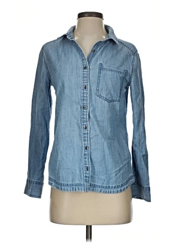 Caslon Long Sleeve Button-Down Shirt (view 1)