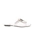 Jeffrey Campbell White Flip Flops Size 8 - photo 1