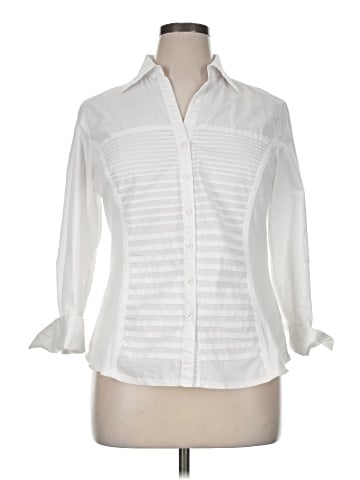 Zac & Rachel 3/4 Sleeve Button-Down Shirt (view 1)