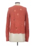 Autumn Cashmere 100% Cotton Hearts Orange Pullover Sweater Size S - photo 2