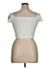 Katie J NYC Ivory Short Sleeve Top Size XL - photo 2