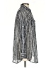 J.Crew Silver Long Sleeve Blouse Size S - photo 4