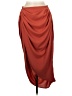 Shein 100% Polyester Red Formal Skirt Size M - photo 1