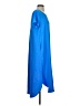 Mittoshop 100% Polyester Solid Blue Casual Dress Size S - photo 4