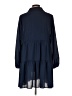 Unbranded Solid Blue Casual Dress Size L - photo 2