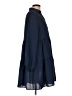 Unbranded Solid Blue Casual Dress Size L - photo 4