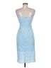 Likely 100% Polyester Blue Cocktail Dress Size 6 - photo 2