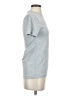 George Solid Gray Short Sleeve Turtleneck Size XS - photo 4
