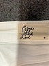 Cosmic Blue Love Solid White Denim Shorts Size 26 waist - photo 3