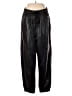 DKNY 100% Polyurethane Black Track Pants Size M - photo 1
