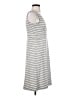 Eddie Bauer Stripes Gray Casual Dress Size S - photo 4