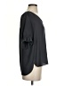 Ann Taylor LOFT 100% Polyester Black Short Sleeve Blouse Size S - photo 4