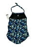 Crane Print Blue One Piece Swimsuit Size XL - photo 2