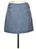 Zara Solid Blue Gray Casual Skirt Size S - photo 1