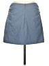 Zara Solid Blue Gray Casual Skirt Size S - photo 2